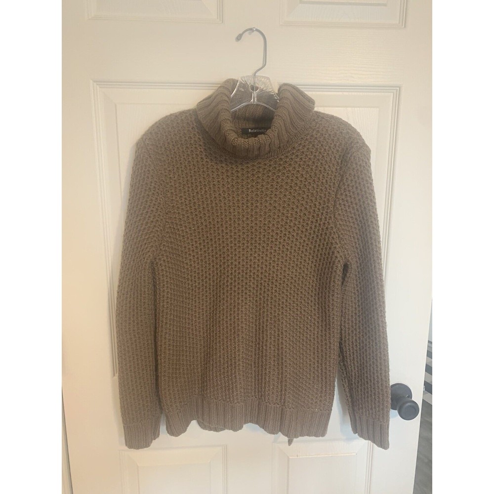 Women’s Relativity Knit Turtleneck Sweater Size Large - Picture 5 of 9